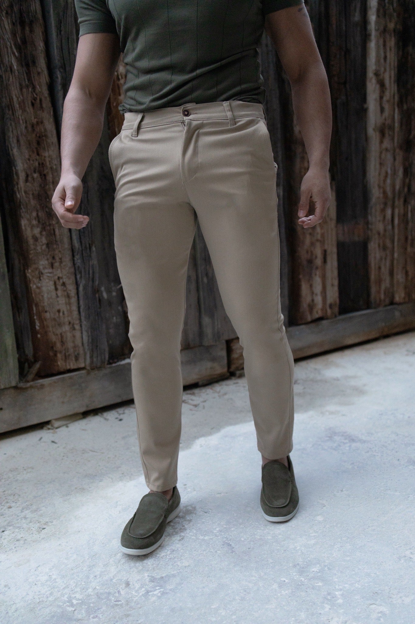 Comfort Slim Fit Pantalon