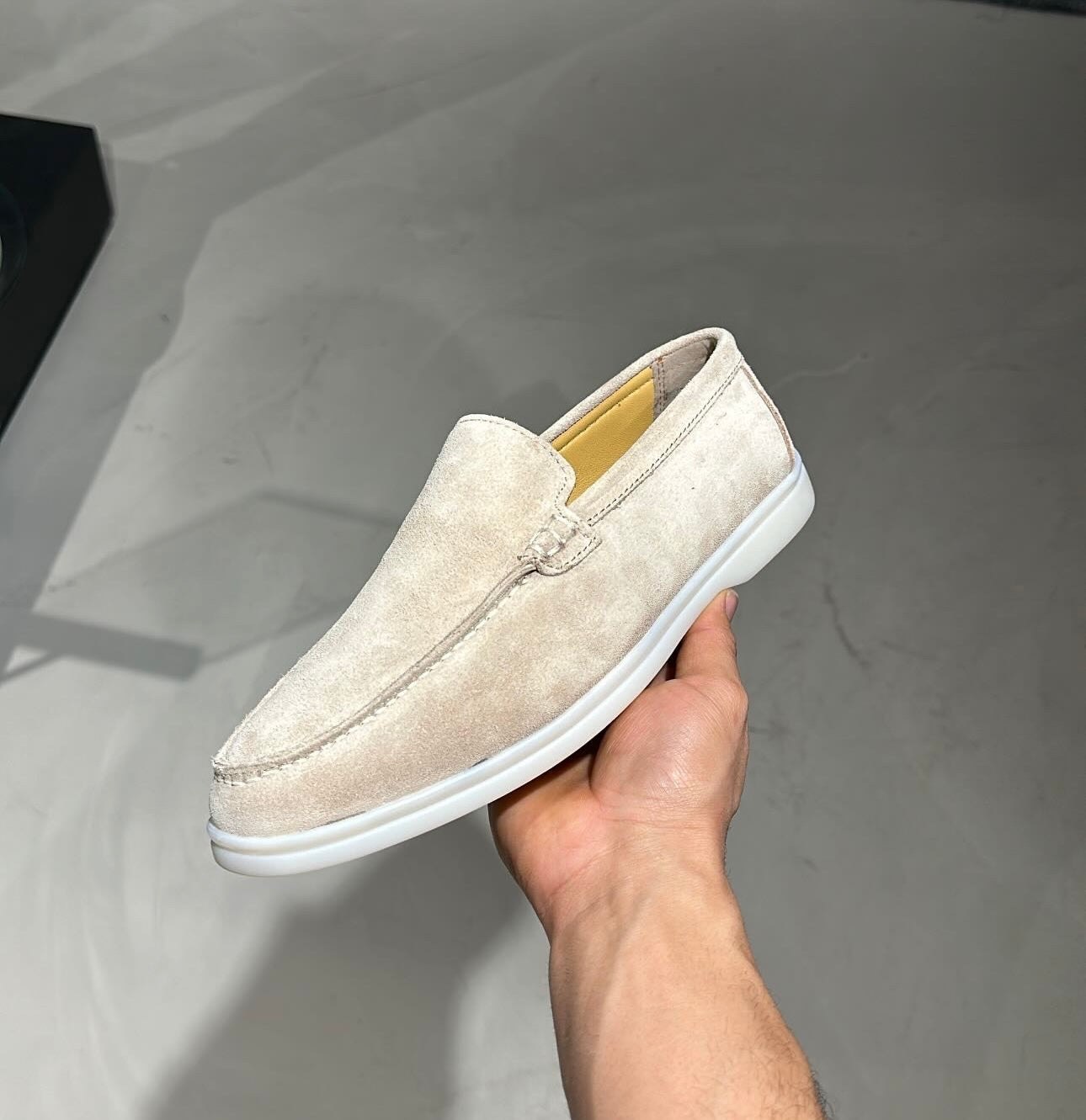 YACHT Walk Loafers - Sandfarvet