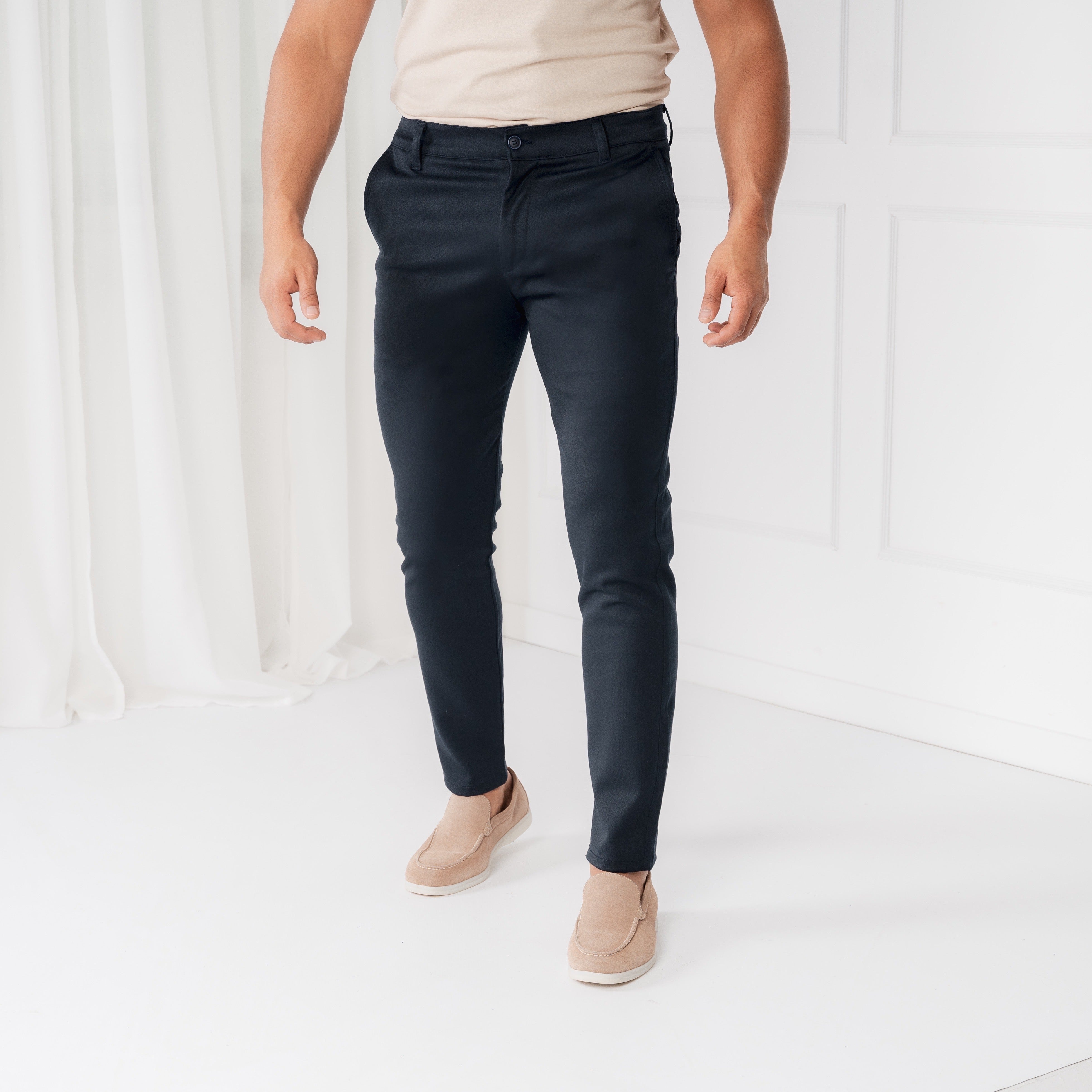 Comfort Slim Fit Pantalon