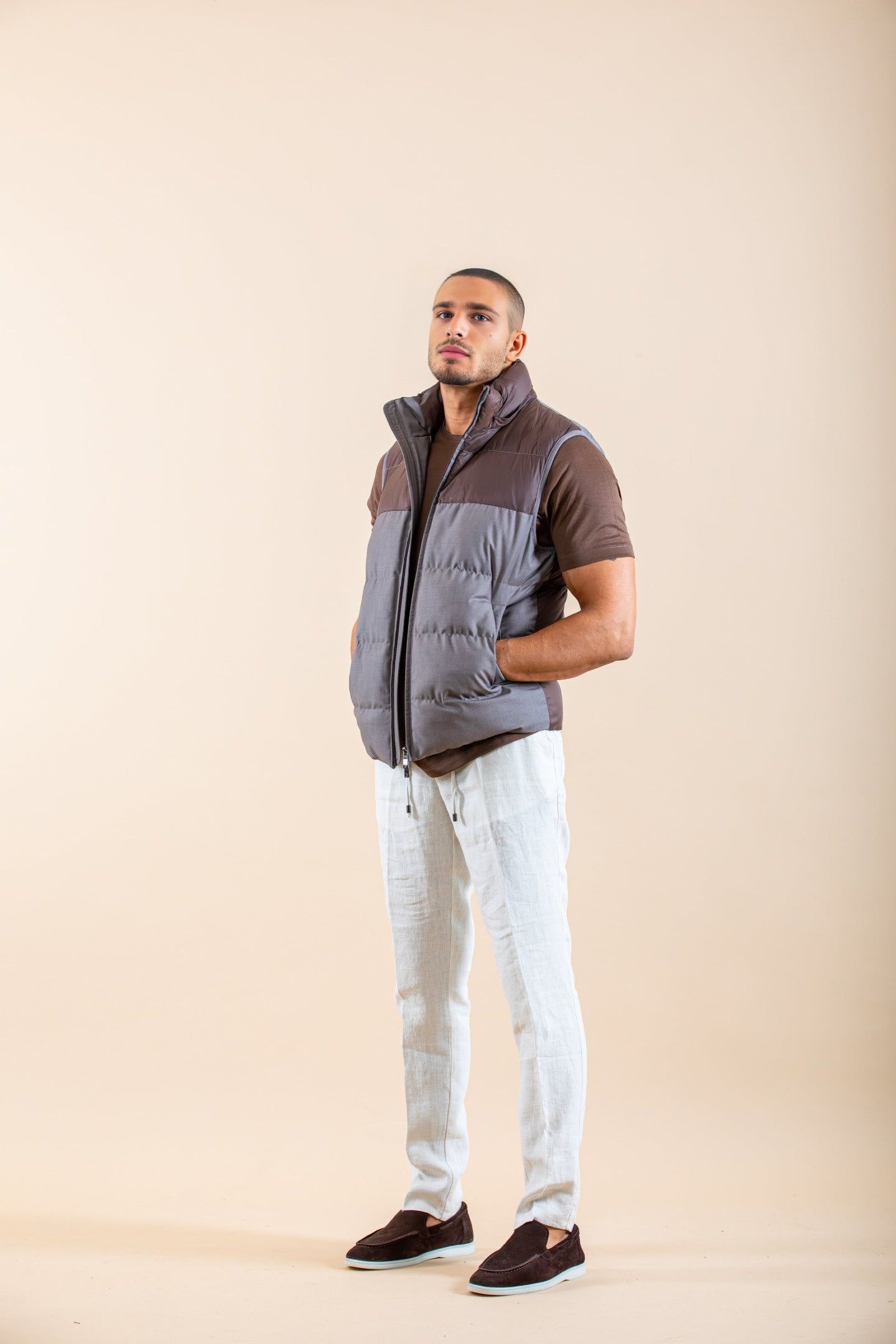 Chestnut Puffer Bodywarmer