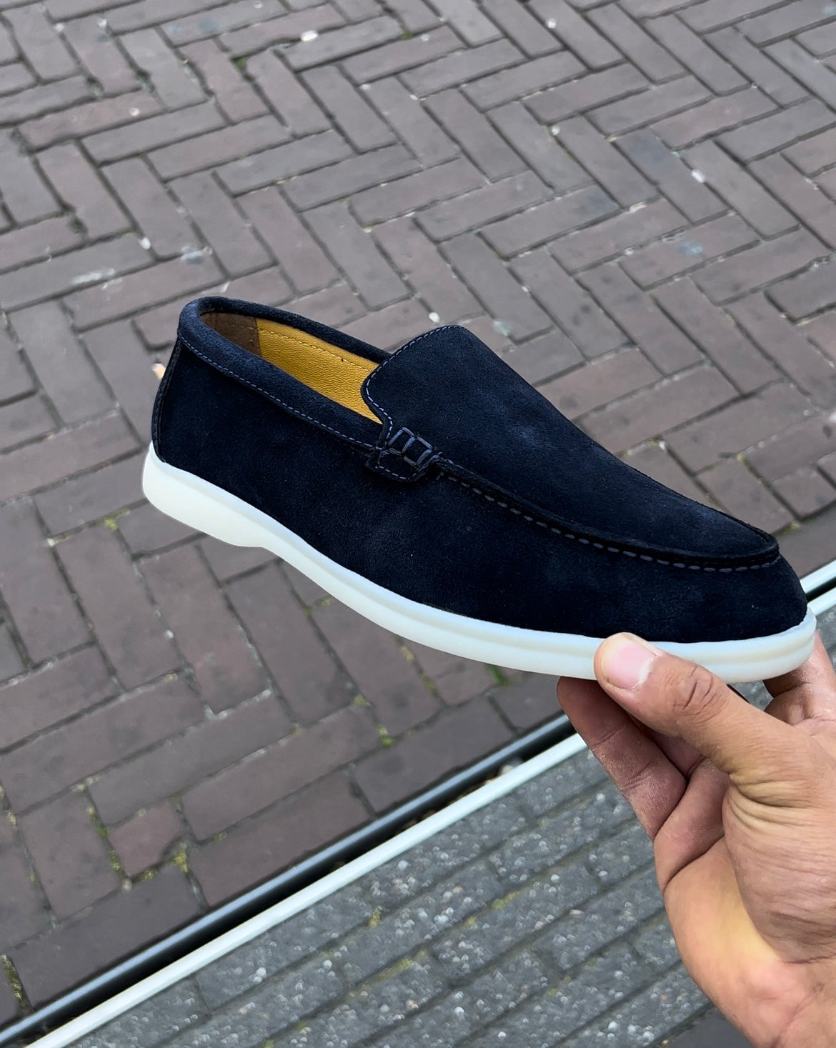 YACHT Walk Loafers - Mørkeblå