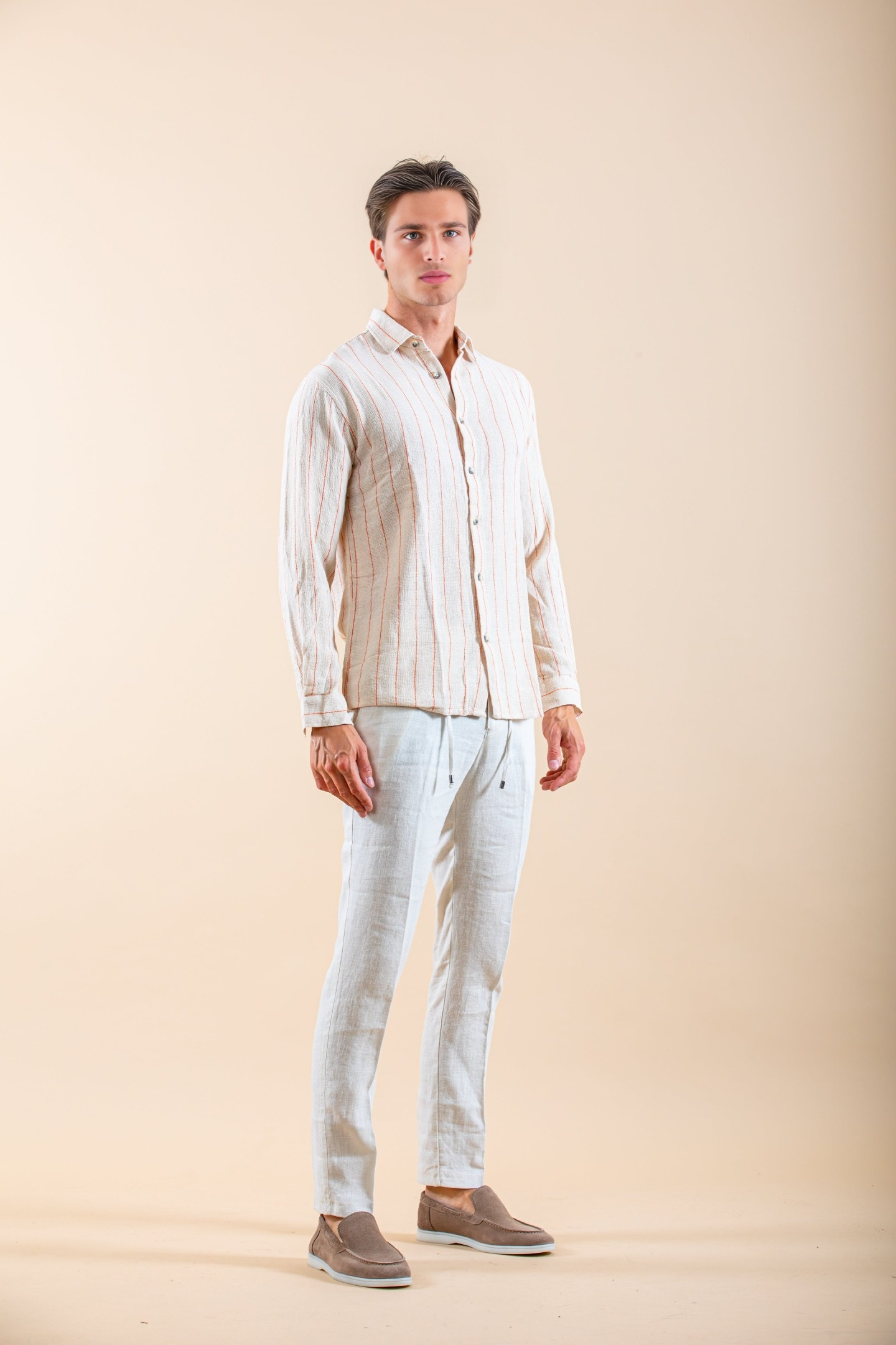 Linen Beach Casual Pantalon